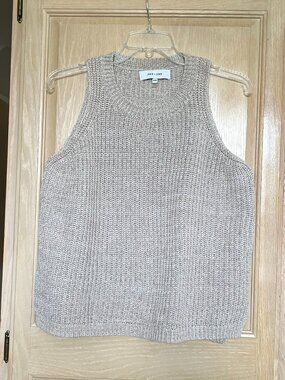 John + Jenn Martin Knit Sweater Tank 100% Cotton